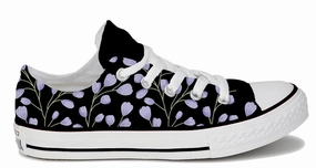 Sky Light Baggins Original Low Top Blue Floral