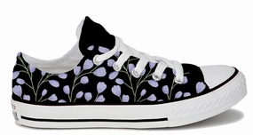 Sky Light Baggins Original Low Top Blue Floral