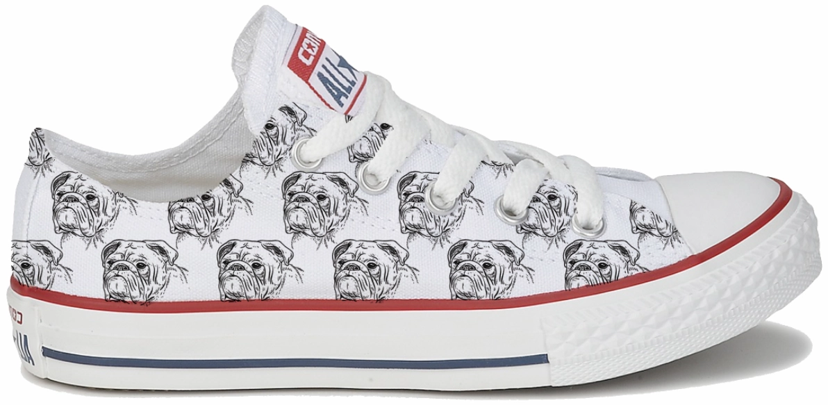 Baggins Original Low top English Bulldog Zip Fast Party Mood