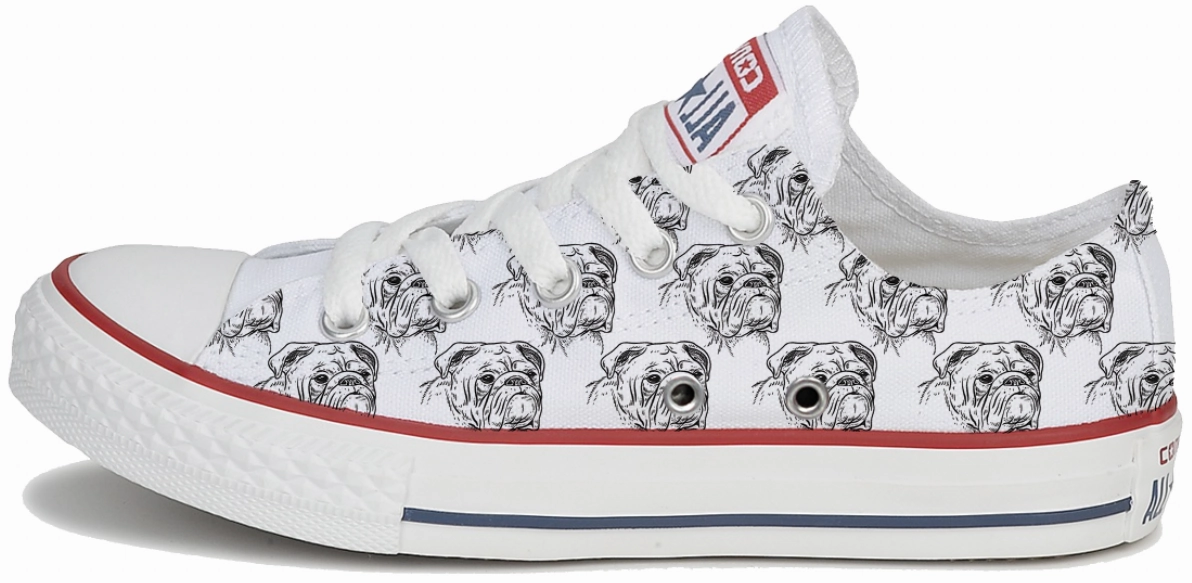 Mid Top Baggins Original Low top English Bulldog
