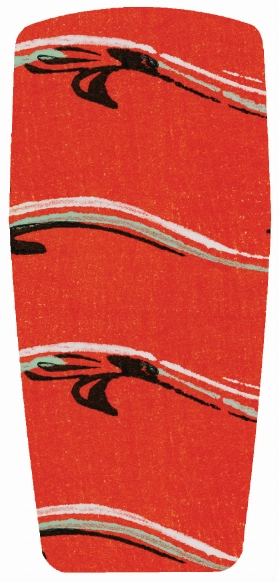 Baggins Original Low Top Red Ripples Gym Life