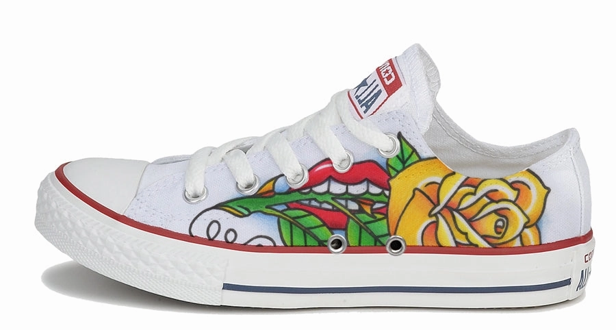 Earth Base Baggins Original Low Top Tattoo Zoo Angie DiFran Bold