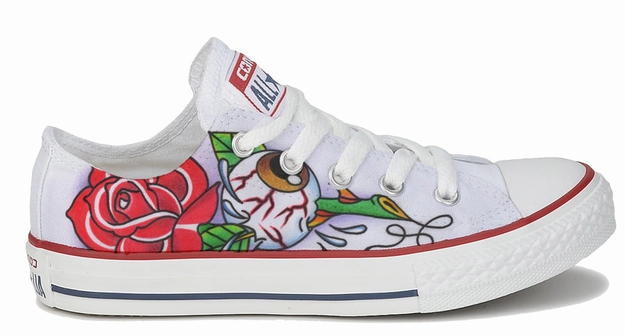 Baggins Original Low Top Tattoo Zoo Angie DiFran Bold Autumn Tone Swim Edge