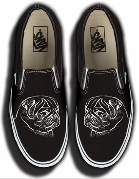 Baggins Original Slip on Pug Retro Core