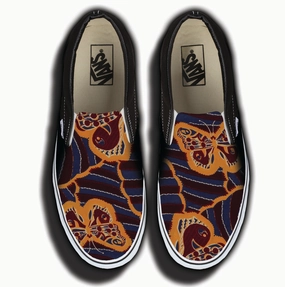 Chic Cool Classic Baggins Original Slip-On Textiles Butterfly