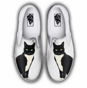 Hot Day Magic Mood Baggins Original Slip-On Tuxedo Cat