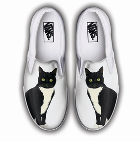 Hot Day Magic Mood Baggins Original Slip-On Tuxedo Cat