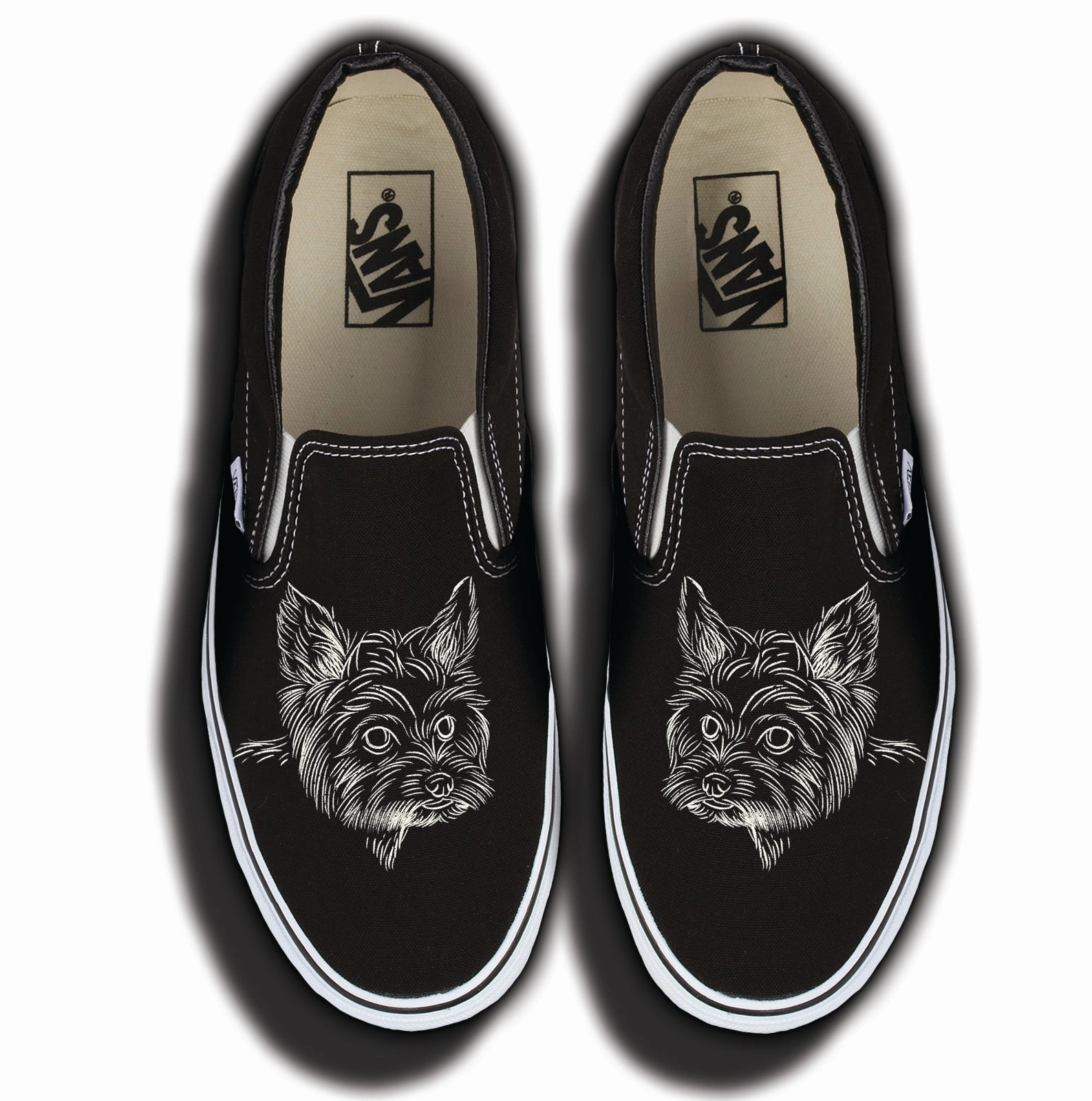 Baggins Original Slip on Yorkshire Terrior Brave Walk Quick Dash