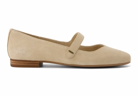 Bianca Flat - Oatmeal Suede Street View Pack Easy