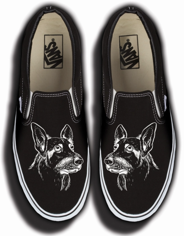 Soul Walk Baggins Original Slip on German Shepherd