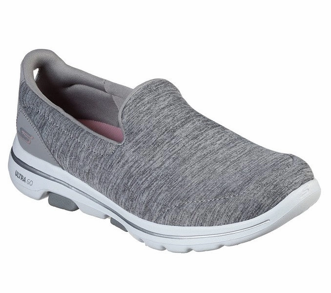 Skechers Women's GoWalk 5 - Honor Sneakers Gray Sturdy breathability