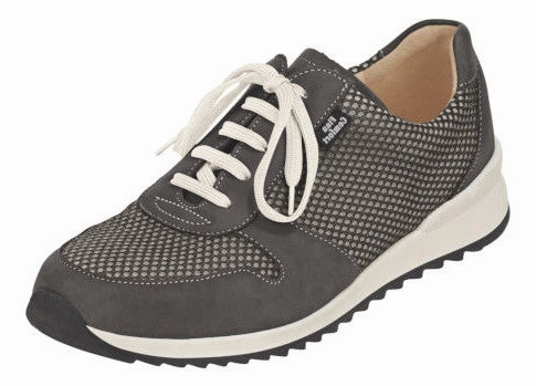 Finn Comfort Women's Sidonia Sneaker Grey Sturdy breathability Neutral design