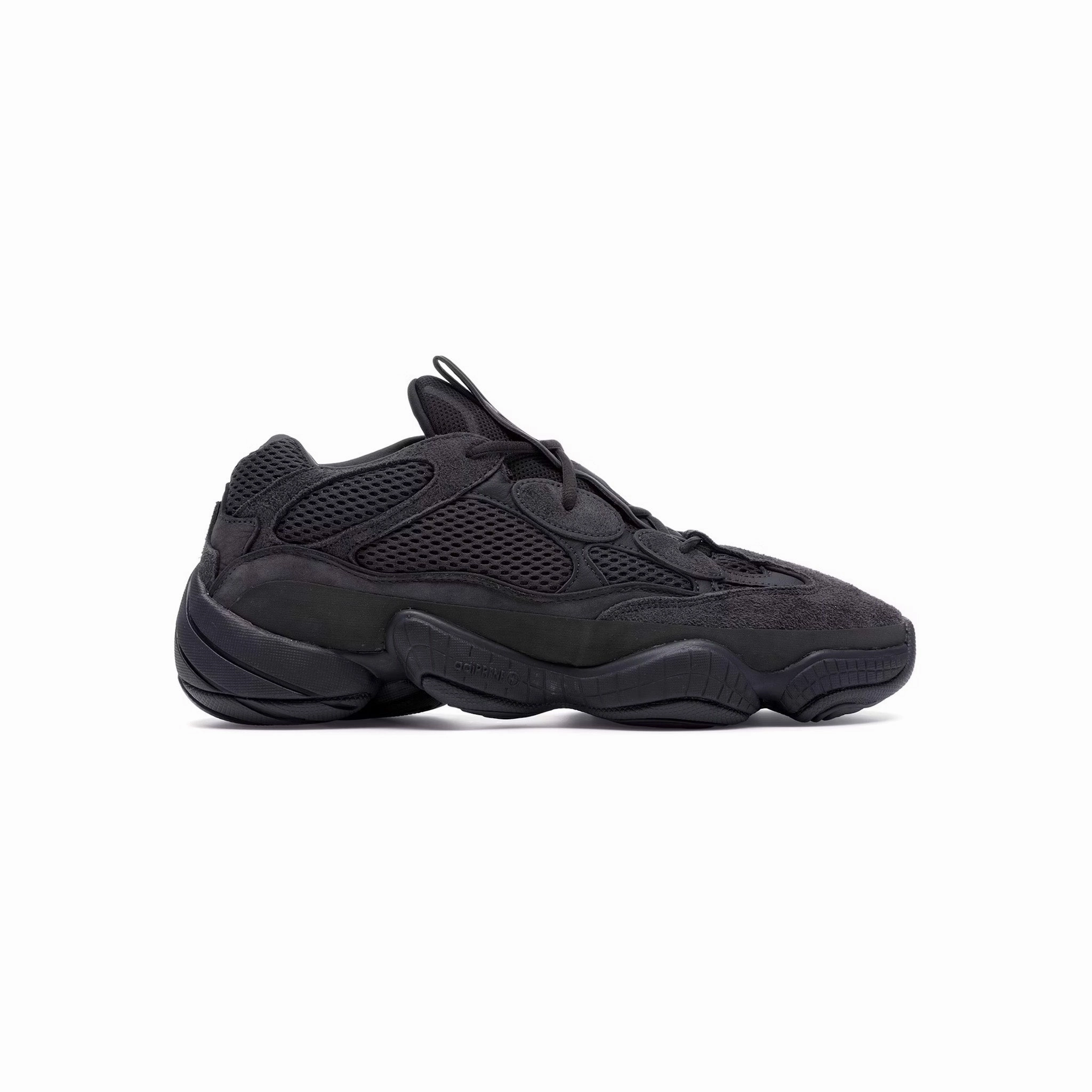 Rocker Sole Design Woven Upper adidas Yeezy 500 Utility Black