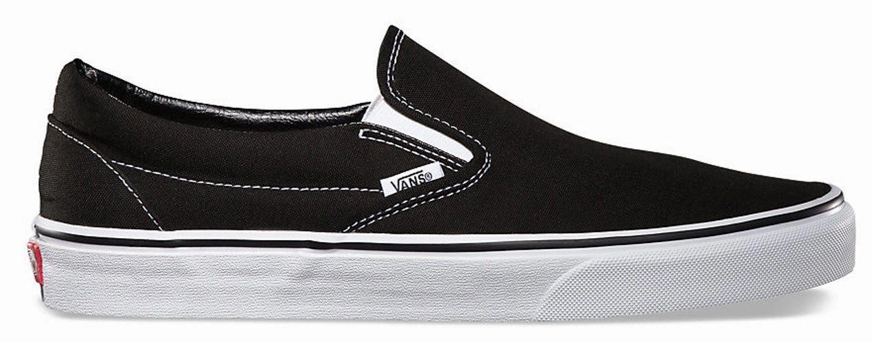 Modern Bold Vans Classic Slip-On Black