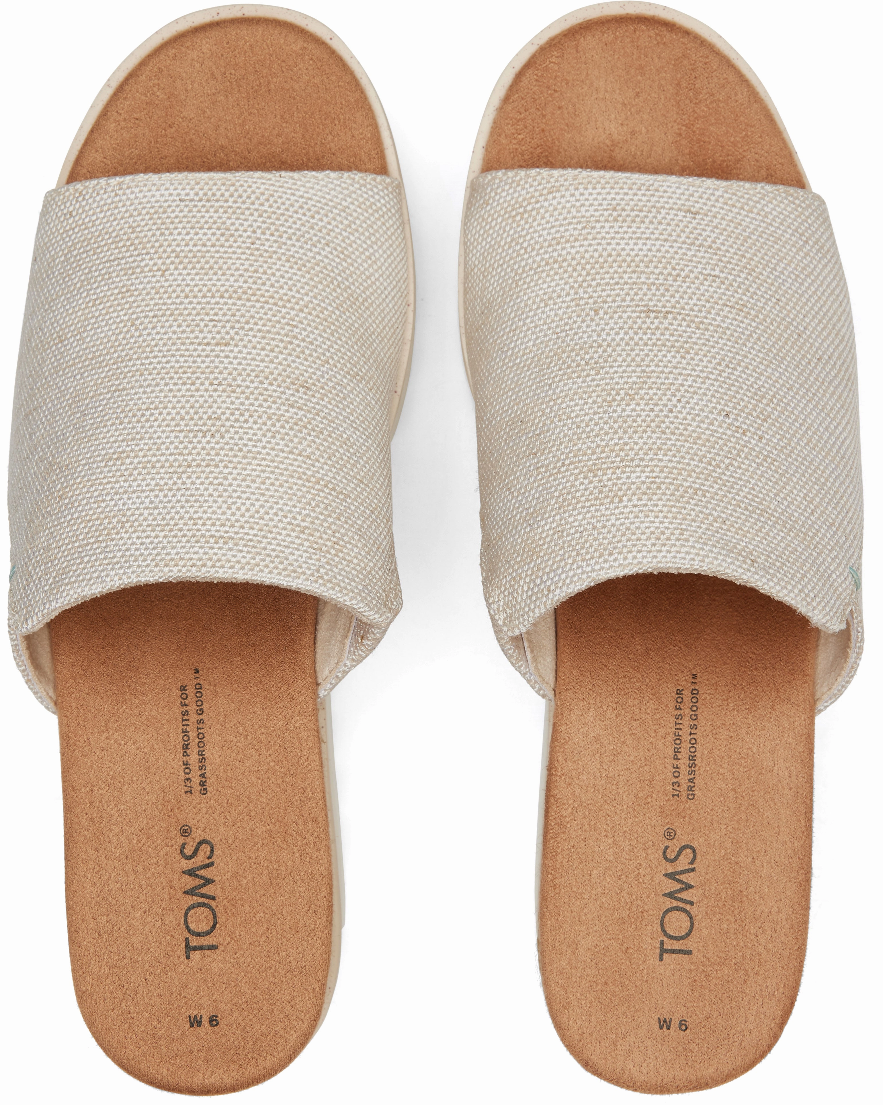 Diana Mule Sandal - Natural Yarn Dye Open Wear Summer Footwear Essentials