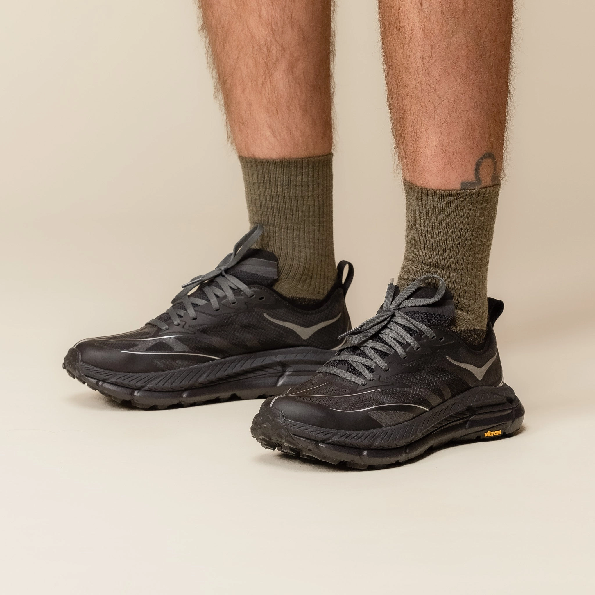 Hoka - Mafate Speed 4 Lite - Black / Outer Orbit mud running gear Torsion control