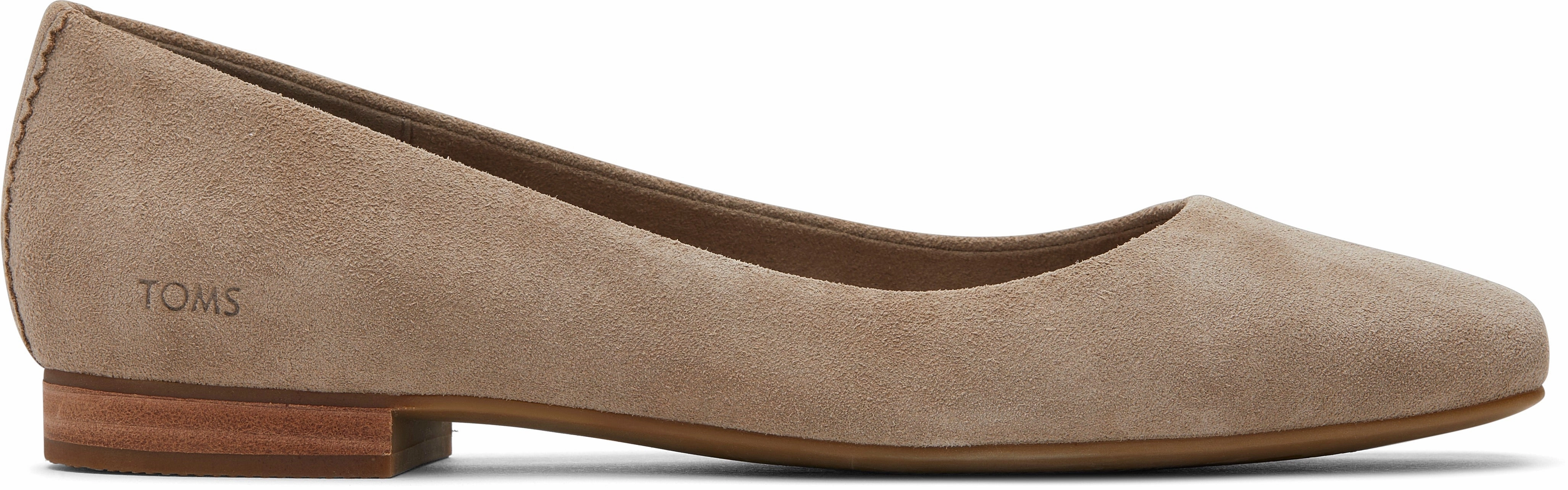 Chill Step Briella Ballet Flat - Dune Suede