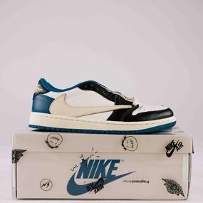 Color Pop Jordan 1 Low Travis Scott Fragment - Used - 0112