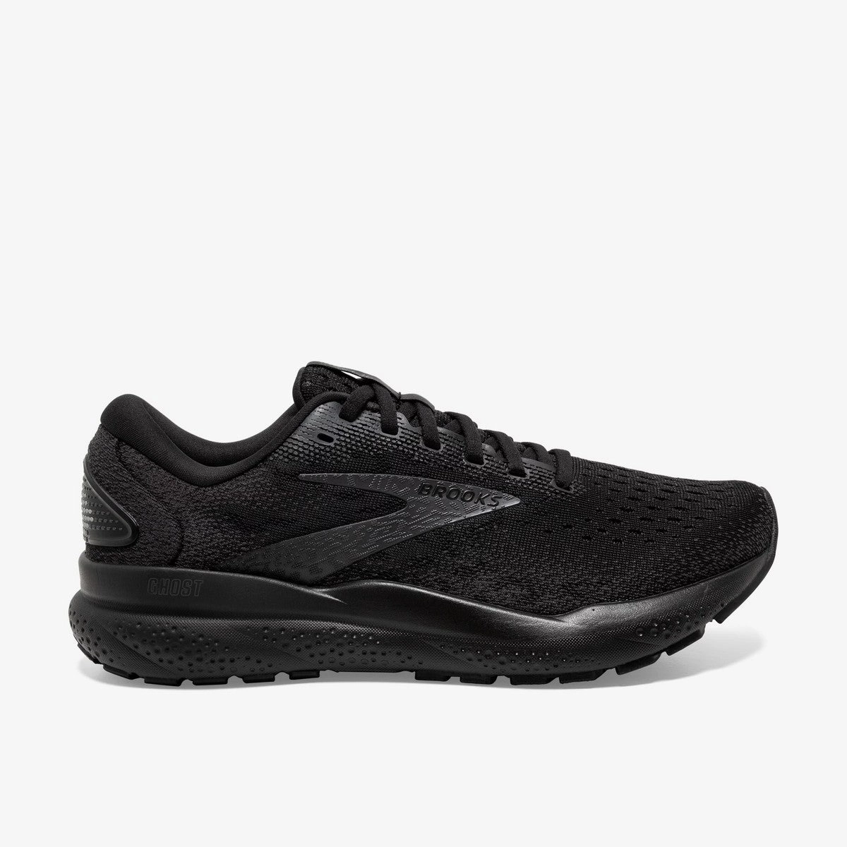 Sneaker Online Shopping Everyday Wear Brooks Men's Ghost 16 Sneaker Black/Black/Ebony