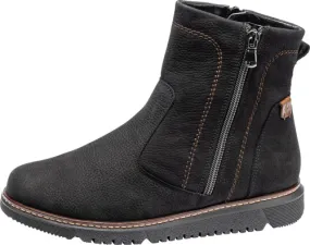 Waldlaufer Women's K-Gesa Black Nubuck Impact Resistant