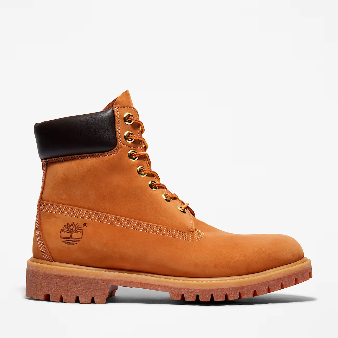 Timberland Men's 6 Inch Premium Waterproof Boots Camel Non-Slip Sole