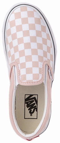Unisex kids' items Primary - school - sized shoes Vans Kids Classic Slip-On Checkerboard Rose Smoke
