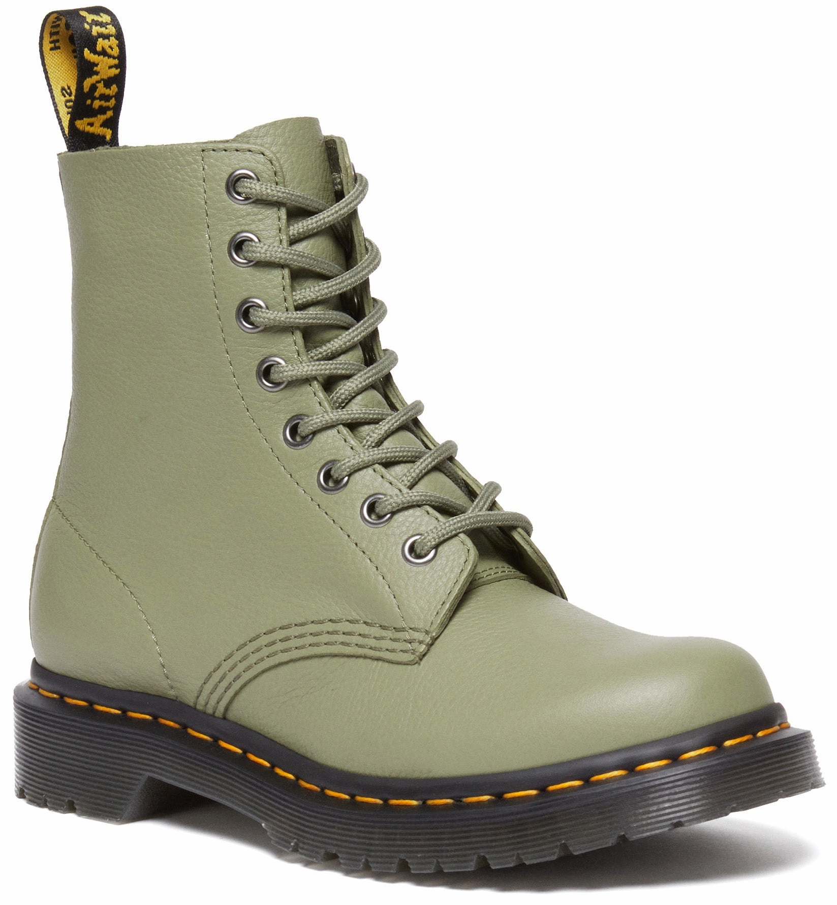 Dr. Martens 1460 Pascal Virginia Muted Olive Temperature Regulating Stylish Protection