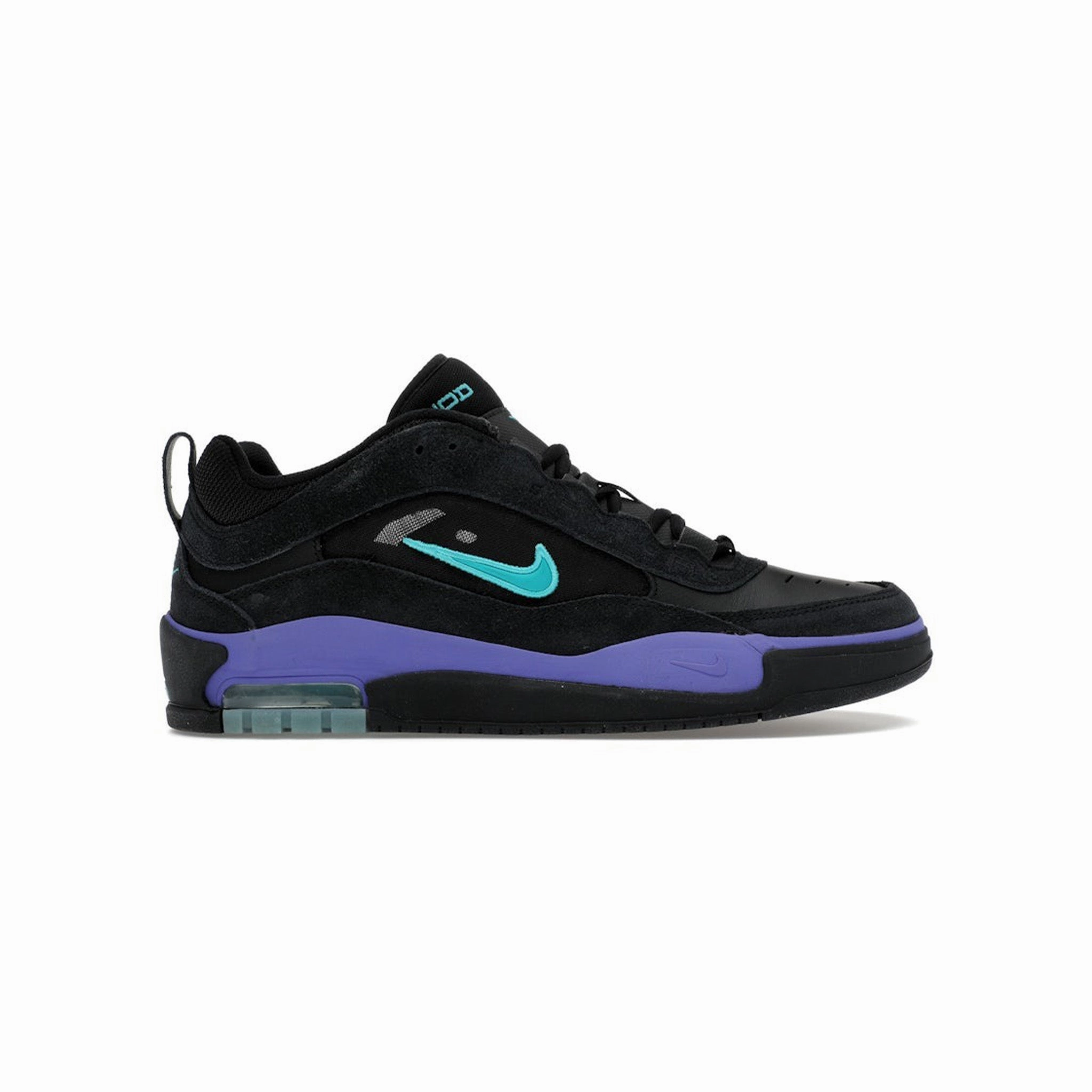 Queen Fit Pure Black Nike SB Air Max Ishod Wair Black Grape