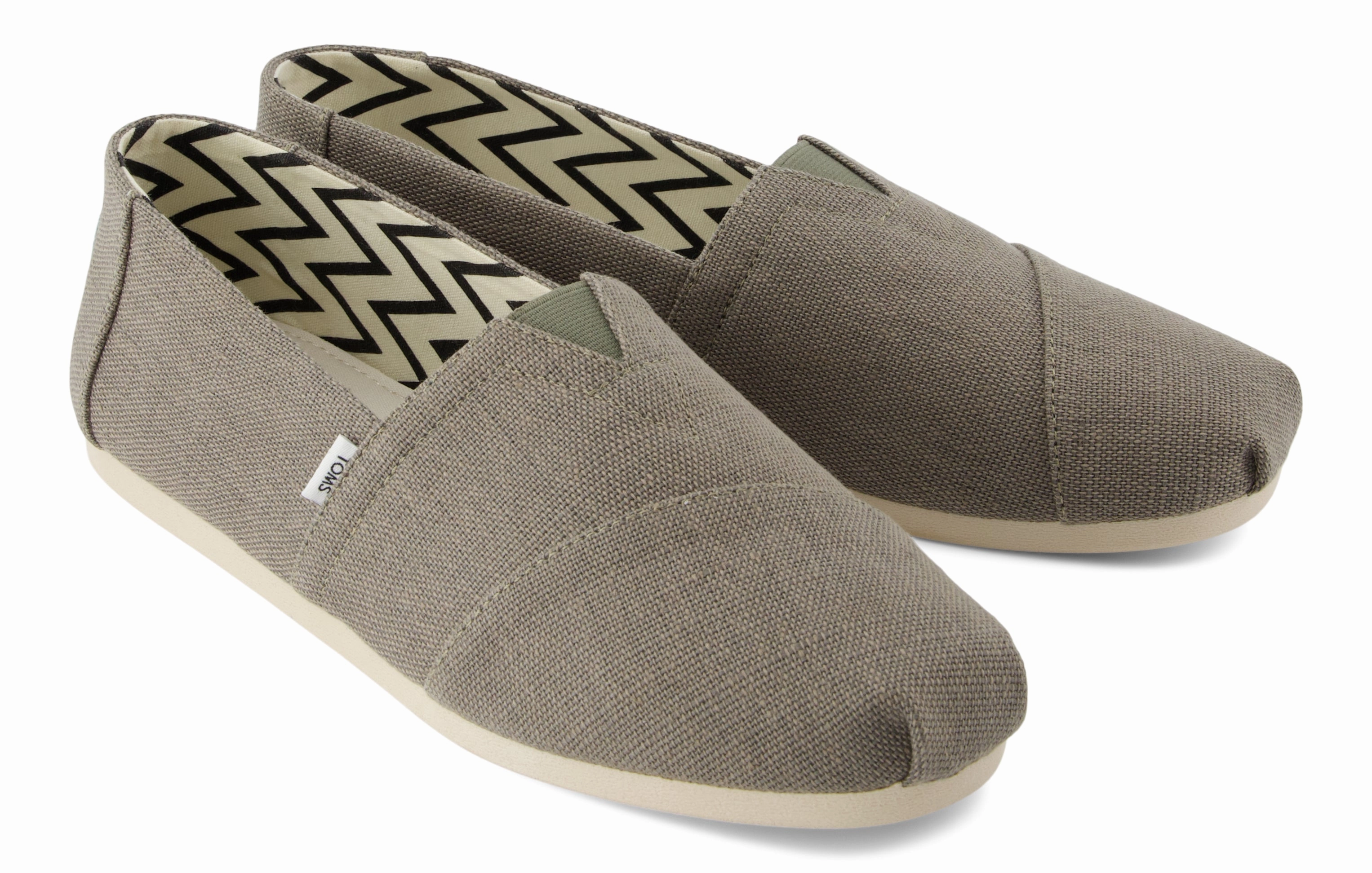 Bold Neon Men's Alpargata Classic - Vetiver Grey Canvas