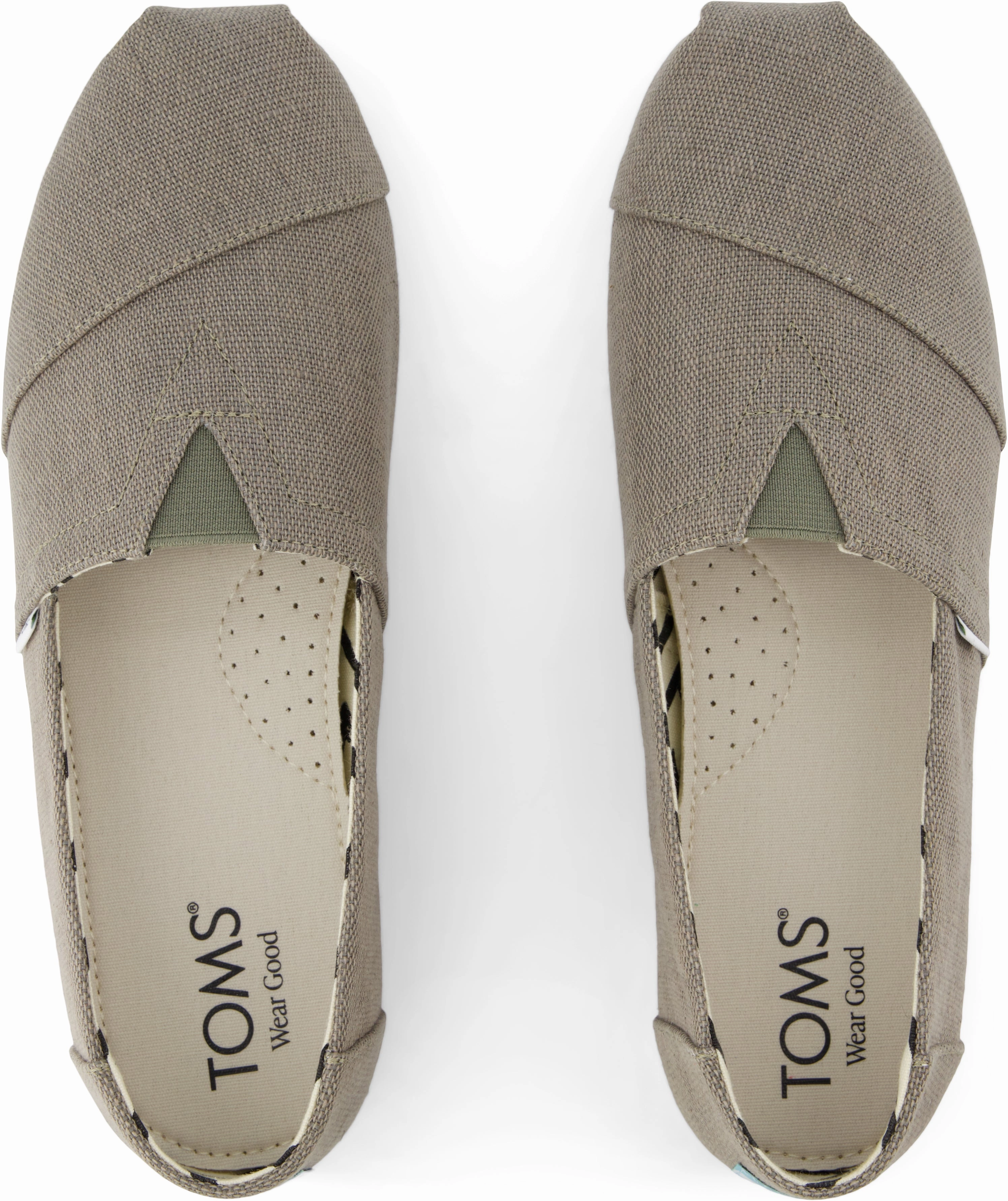 Men's Alpargata Classic - Vetiver Grey Canvas Knitted Warm