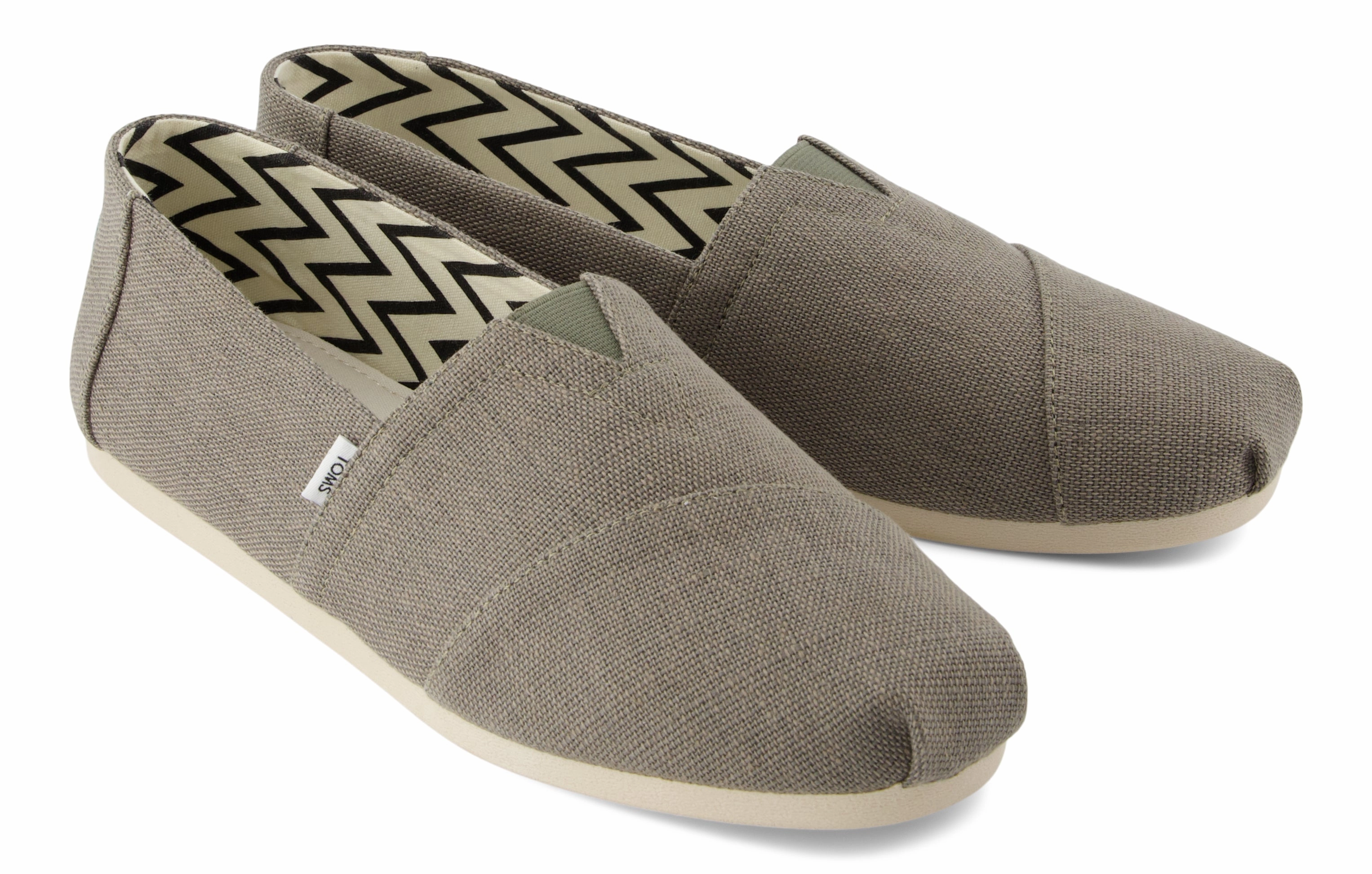 Bold Neon Men's Alpargata Classic - Vetiver Grey Canvas
