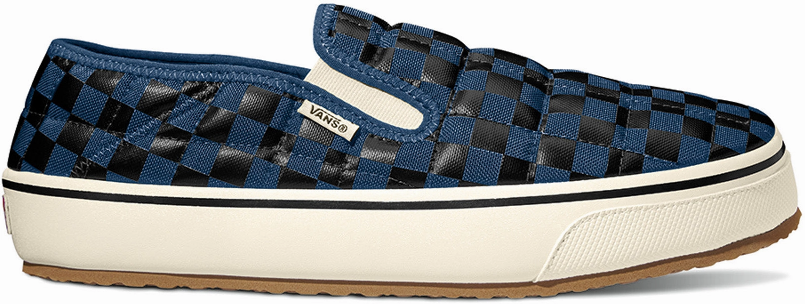 Vans Slip-Er Checkerboard Gibraltar Sea/Marshmallow Race day