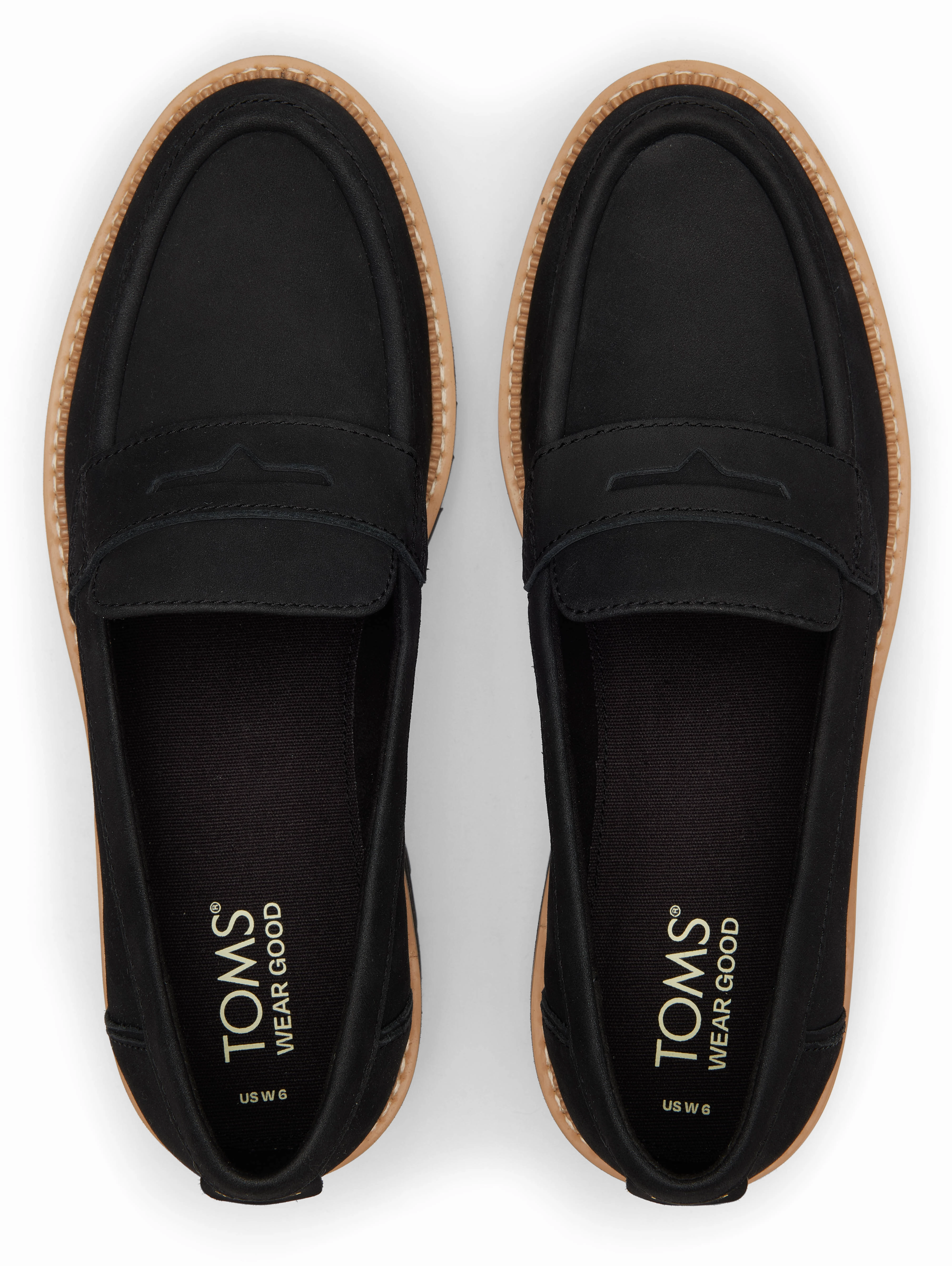 Cara Loafer - Black Leather Foot Comfort Step Comfy Comfort