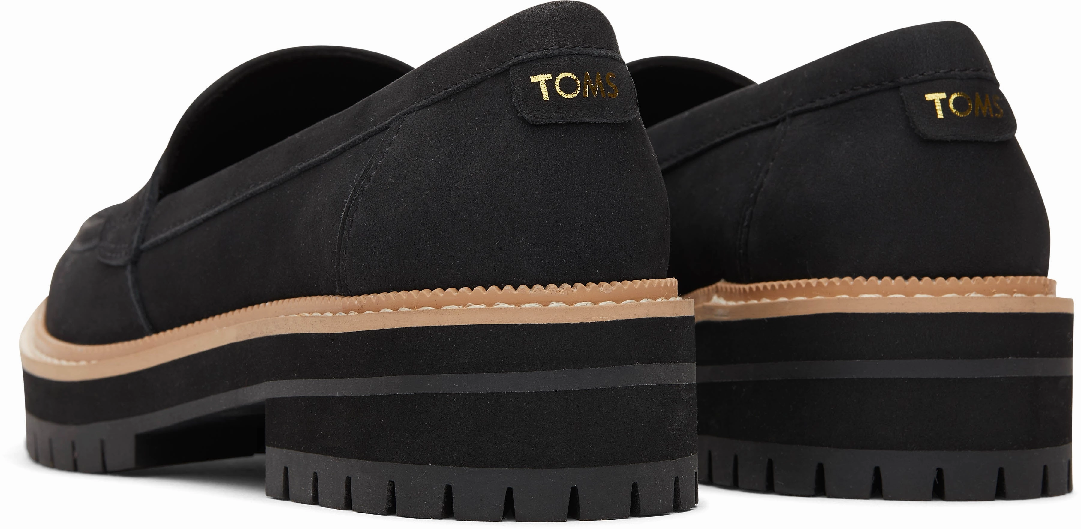 Comfy Walk Shoes Cara Loafer - Black Leather