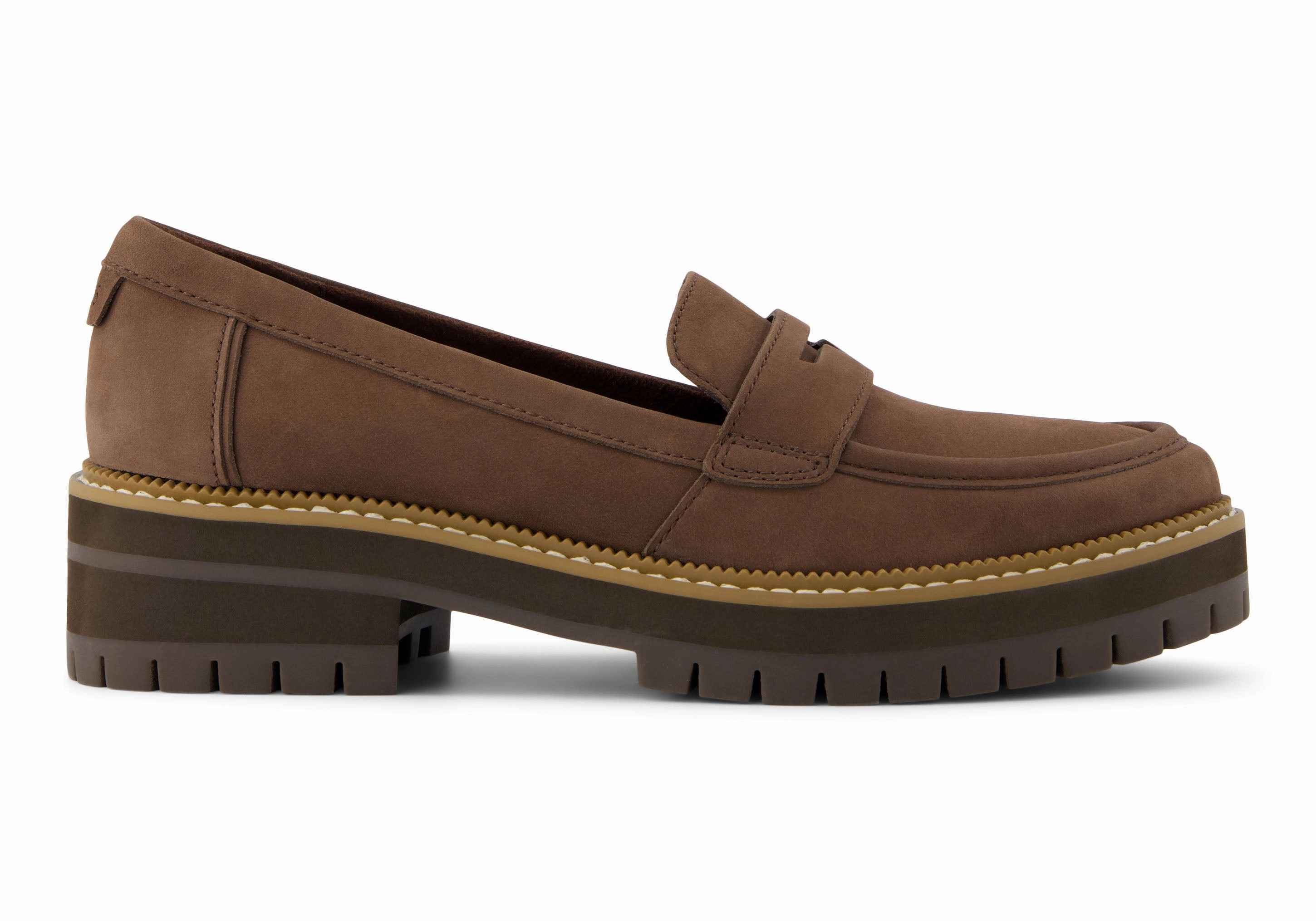 Relax Walk Shoes Cara Loafer - Oak Brown Leather
