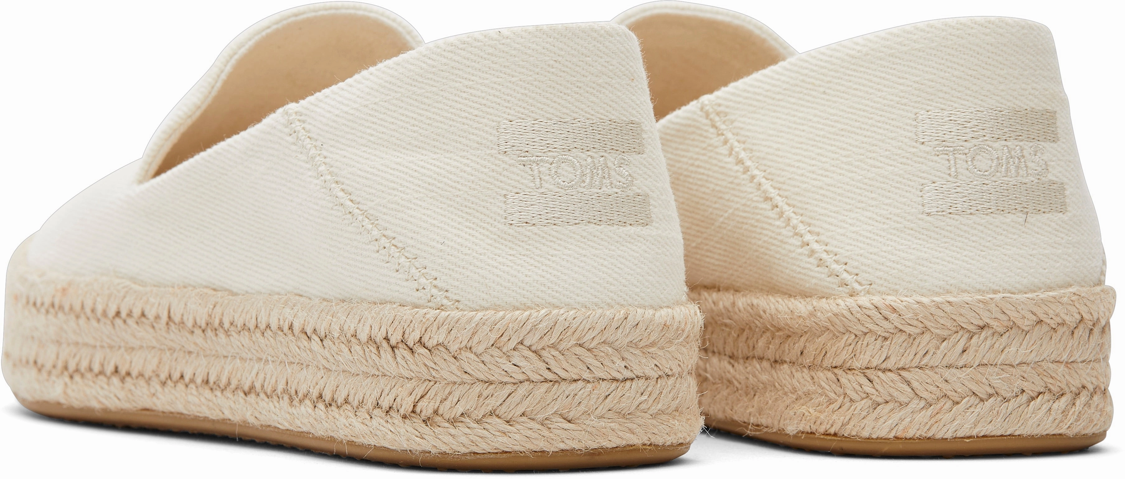 Adaptive cushion Lightweight Design Carolina Espadrille - Light Natural Twill