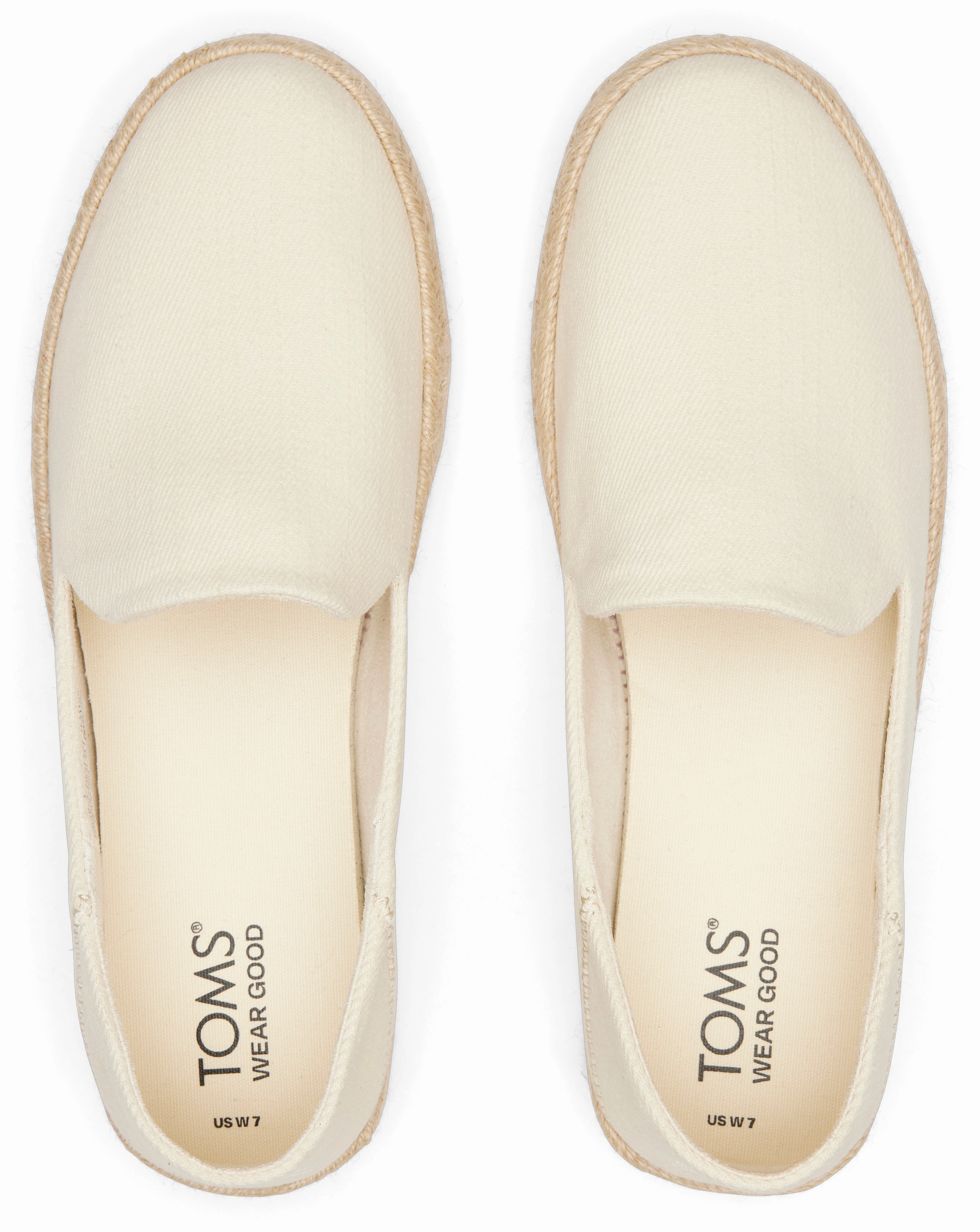 All Day Ease Ultimate Ease Carolina Espadrille - Light Natural Twill