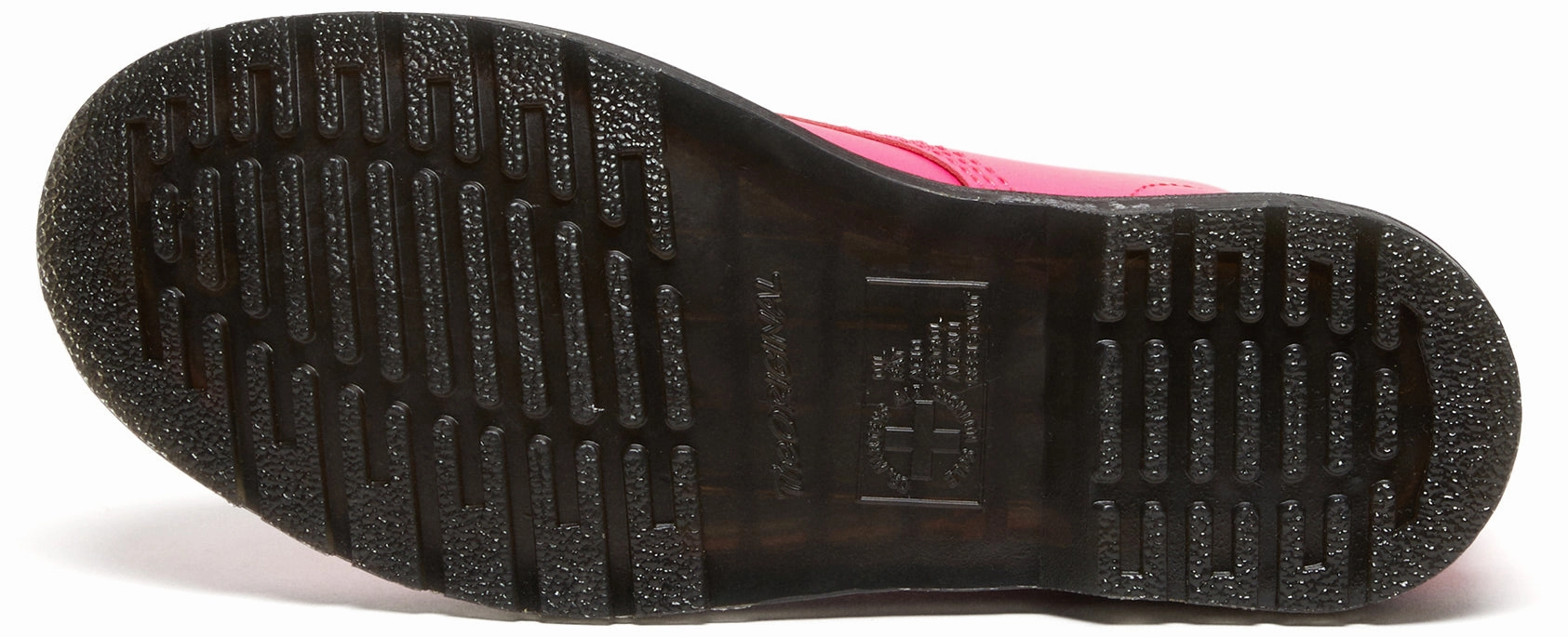 Comfortable Heel Anti Fatigue Dr Martens 1460 Clash Pink Smooth