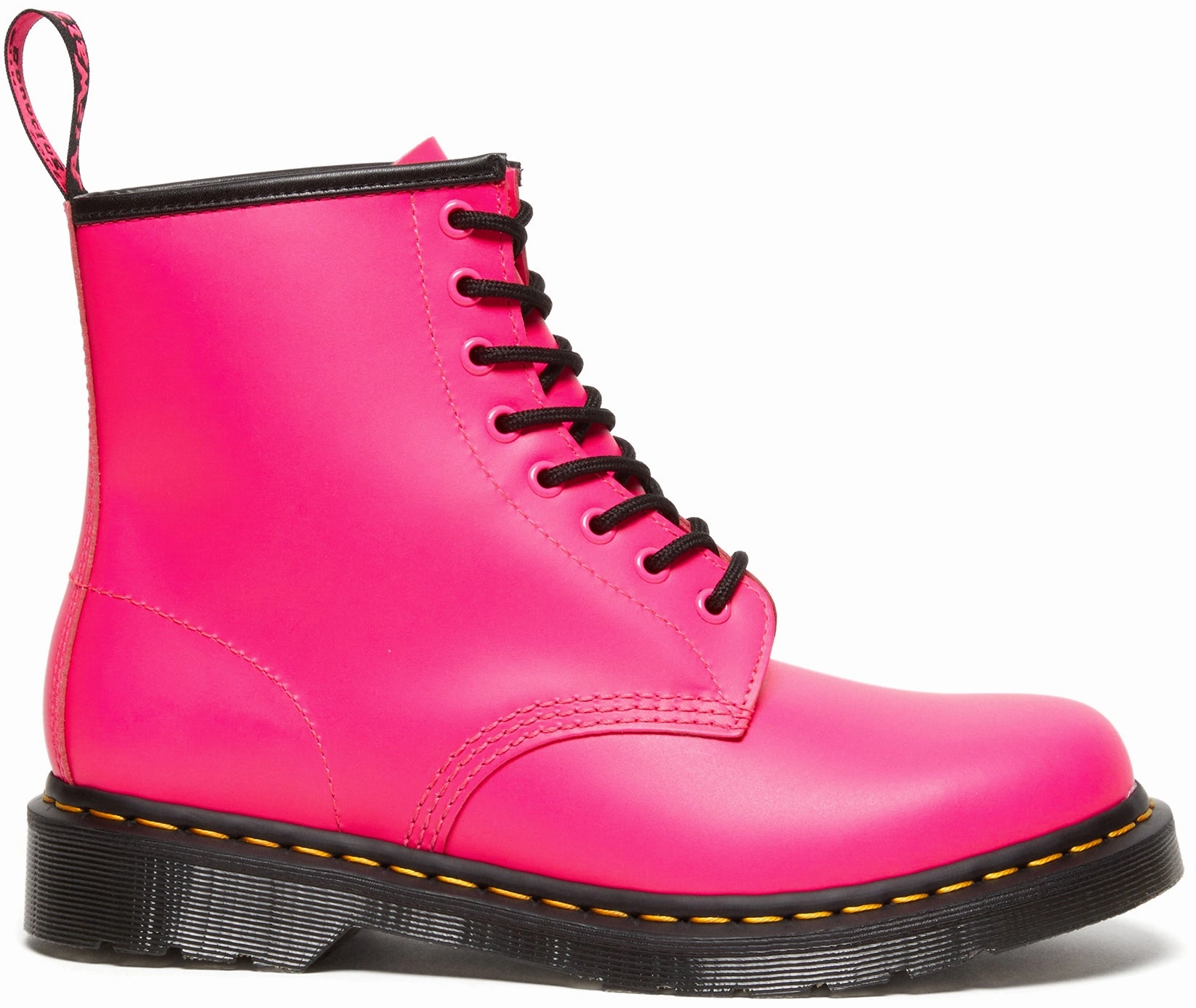 Dr Martens 1460 Clash Pink Smooth Modern Minimal Tough Terrain