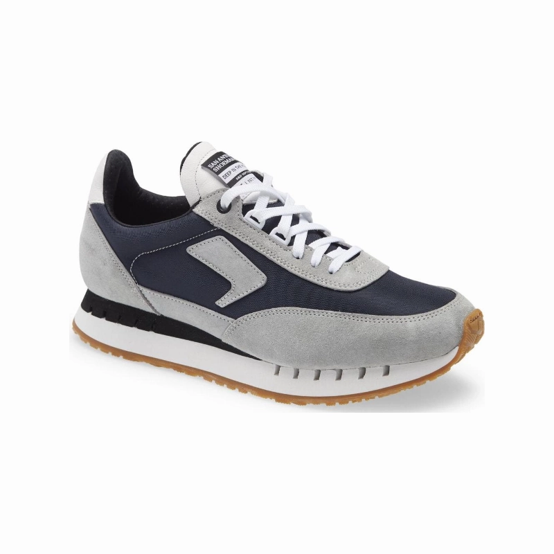 MemoryFoam SAS Men's 7eventy6ix-Y Sneaker Stone Blue