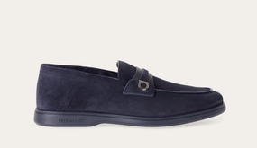 Drame Midnight blue in suede Grace Walk