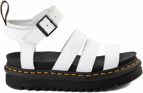 Fashion Edge Dr Martens Womens Blaire Hydro Sandal White