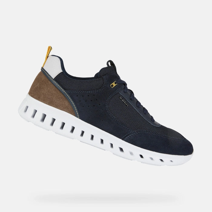 Tennis Sneakers Geox Men's U Outstream Sneaker Navy