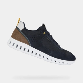 Geox Men's U Outstream Sneaker Navy Fashion Rush