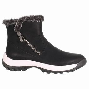 Wanderlust Women's Timmins Low Twin Zip Boot Black Storm Wear