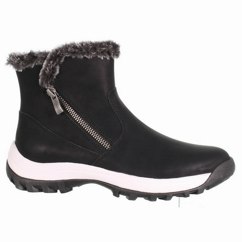 Wanderlust Women's Timmins Low Twin Zip Boot Black Tourist