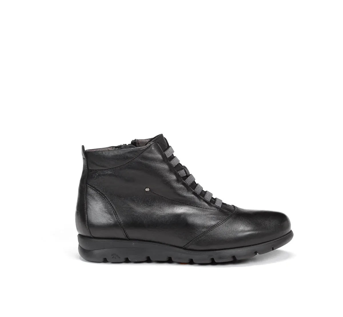 Fluchos SUSAN F0356 Brown Ankle Boot Black Daily Essentials