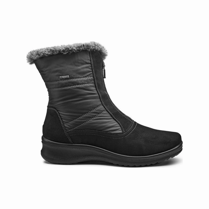 Ara Women's Mckinney Ankle Boots Black Snow Explorer