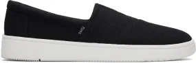 Free Pace TRVL Lite Alpargata Slip On - Black Canvas