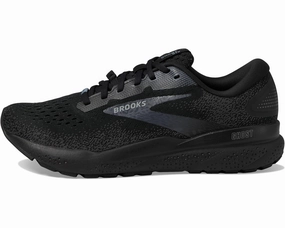 Brooks Men's Ghost 16 GTX Sneaker Black/Black Simple Wear Comfy Feel